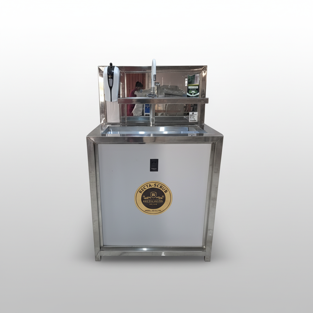 Single Recta Scrub Sink