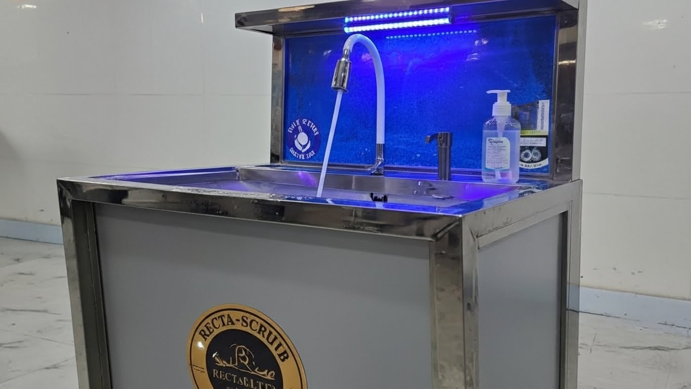 Single UV Scrub Sink Single UV Scrub Sink